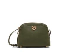 Anne Klein Dome Crossbody with Detachable Card Case, Tracolla Donna, Oliva/Foglia per Me (Leaf It To Me), s