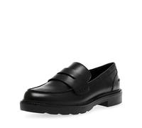 Anne Klein Mocassini Emmylou da donna, Nero PU, 35 EU