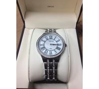 Anne Klein New York Donna Acciaio Inox Argento Cristallo Orologio 12/2265