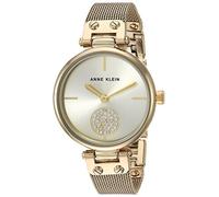 ANNE KLEIN Orologio Analogico al Quarzo Giapponese Donna con Cinturino in Acciaio Inossidabile AK/3000CHGB