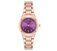 Anne Klein Orologio Analogico al Quarzo Giapponese Donna con Cinturino in Metallo 10/5490MVRG