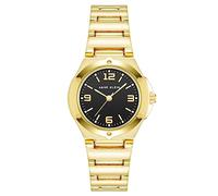 Anne Klein Orologio Analogico al Quarzo Giapponese Donna con Cinturino in Metallo 10/8654BKGB