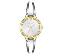 Anne Klein Orologio Analogico al Quarzo Giapponese Donna con Cinturino in Metallo AK/2627SVTT