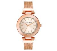 Anne Klein Orologio Analogico al Quarzo Giapponese Donna con Cinturino in Metallo AK/4174RGRG