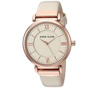 ANNE KLEIN Orologio Analogico al Quarzo Giapponese Donna con Cinturino in Pelle AK/2666RGIV