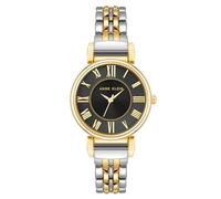 Anne Klein Orologio con bracciale da Donna, Argento/Oro (Two-Tone/Black)