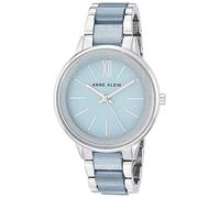 Anne Klein - Orologio da donna con cinturino a bracciale in resina, Blu