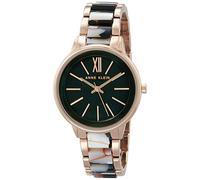 ANNE KLEIN Orologio da donna in resina, Oro rosa/multicolore, Minimalista