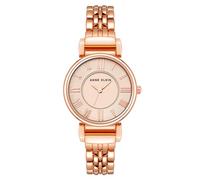 Anne Klein Orologio da polso da Donna, con cinturino a bracciale, Oro Rosa