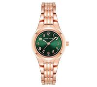 Anne Klein Orologio da polso da donna, oro rosa/verde, One Size, Orologio classico con quadrante facile da leggere