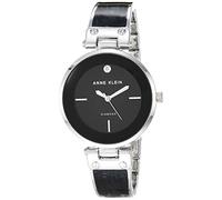 Anne Klein Orologio (Modello: AK/2513BKSV), Nero/argento, Chiusura per gioielli