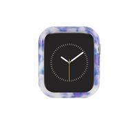Anne Klein Paraurti da donna in acetato alla moda per Apple Watch Secure, Apple Watch Bumper, Blu/bianco, 45mm, WK-2008BLUE45