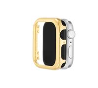 Anne Klein Paraurti in cristallo di alta qualità, compatibile con Apple Watch, vestibilità senza cuciture, facile installazione, paraurti per Apple Watch, Color oro 2, 44mm (Series 4, 5, and 6, and SE