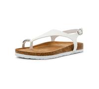 Anne Klein Sandalo piatto Lola Donna, bianco, 39.5 EU