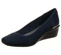 Anne Klein Scarpe da Donna Wisher con Zeppa, Blu Mare, 35.5 EU