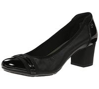 Anne Klein Womens Guardian Fabric Closed Toe Classic Pumps, Black, Size 11.0