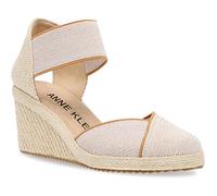 ANNE KLEIN Zoey, Sandali con Zeppa Donna, Naturale, 39 EU