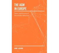 Anne Lafarre The AGM in Europe (Copertina rigida)