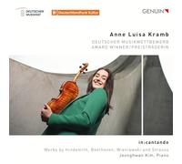 Paul Hindemith Anne Luisa Kramb: In:Cantando: Works By Hindemith, Beethoven (CD)