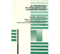 Anne-Nelly Perret-Clermont Construction de l'Intelligence (Tascabile)