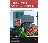 Anne Power Cities for a Small Continent (Copertina rigida)