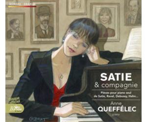 Anne Queffelec Satie & Compagnie: Pieces Pour Piano Seul De Satie, Ravel, D (CD)