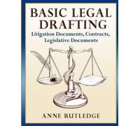 Anne Rutledge Basic Legal Drafting (Tascabile)