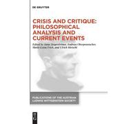 Anne Siegetslei Crisis and Critique: Philosophical Analysis a (Copertina rigida)