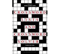 Anne Stibbs Kerr Crossword Lists and Crossword Solver (Tascabile)