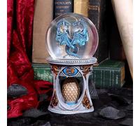 Nemesis Now Anne Stoke - Agitatore a forma di drago, in poliresina, oro, 18,5 cm