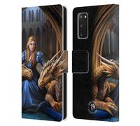 ANNE STOKES DRAGHI 3 CUSTODIA COVER PORTAFOGLIO IN PELLE PER SAMSUNG TELEFONI 1