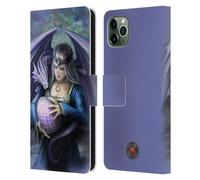 ANNE STOKES DRAGHI GUARDIANI CUSTODIA COVER A PORTAFOGLIO PER APPLE iPHONE