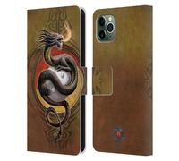 ANNE STOKES DRAGHI GUARDIANI CUSTODIA COVER A PORTAFOGLIO PER APPLE iPHONE