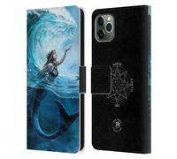 ANNE STOKES ELEMENTALI FEMMINILI CUSTODIA COVER A PORTAFOGLIO PER APPLE iPHONE