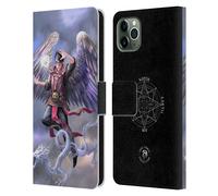 ANNE STOKES ELEMENTALI MASCHILI CUSTODIA COVER A PORTAFOGLIO PER APPLE iPHONE