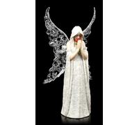 Anne Stokes Gothic Angelo Statua - Only Love Remains - Fantasy Fata Rosa