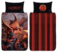 ANNE STOKES Set copripiumino, in policotone, multicolore, per letto singolo