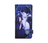 Anne Stokes Solace Embossed Purse Gothic Unicorn Wallet NUOVO