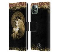 ANNE STOKES TESCHIO ORIENTALE CUSTODIA COVER A PORTAFOGLIO PER APPLE iPHONE