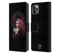 ANNE STOKES TESCHIO ORIENTALE CUSTODIA COVER A PORTAFOGLIO PER APPLE iPHONE