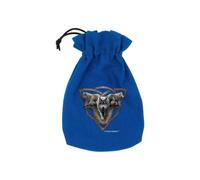Anne Stokes Wolf Trio Sacchetto Dadi Nero Cotone RPG Bag Q-Workshop