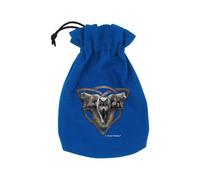 Anne Stokes Wolf Trio Sacchetto Dadi Nero Cotone RPG Bag Q-Workshop