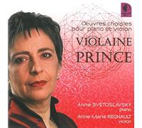Anne Svetoslavsky/Anne-Marie Regnault - Oeuvres Choisies Pour Piano et Violon