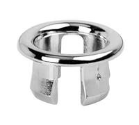 Anneau de Trop-Plein d'Évier 22-24mm - Couvercle de Trop-Plein Robuste à Double Couche | Anneau Décoratif pour Lavabo, Vasque et Colonne | Accessoire Salle de Bain Facile à Installer