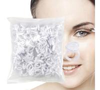 Anneaux de pour extensions de, Anneaux de pour, 100 pièces, fournitures d'arrimage,Tasses de intelligentes réglables, fournitures d'extensions de,