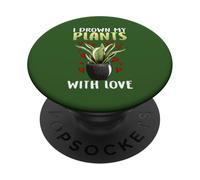 Annegare Piante Con Amore Giardino PopSockets PopGrip Adesivo