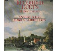 ANNEKE BOEKE & MARION VERBRUGGEN - recorder duets of three centuries LP