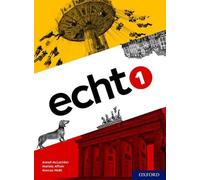 Anneli McLachlan Mariela Affum Marcus Waltl Echt 1 Student Book (Tascabile)