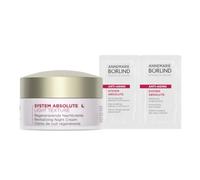 ANNEMARIE BÖRLIND System Absolute - Crema notte Light da 50 ml + bustine | Crema notte leggera anti-età, siero viso e crema occhi, favorisce la produzione di collagene, rigenera e leviga