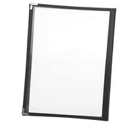 Anneome 1 Pezzo Porta Menu Trasparente PVC Raccoglitore Sciolti per Ristoranti e Pagine e e Antiscivolo per Menu Personalizzati